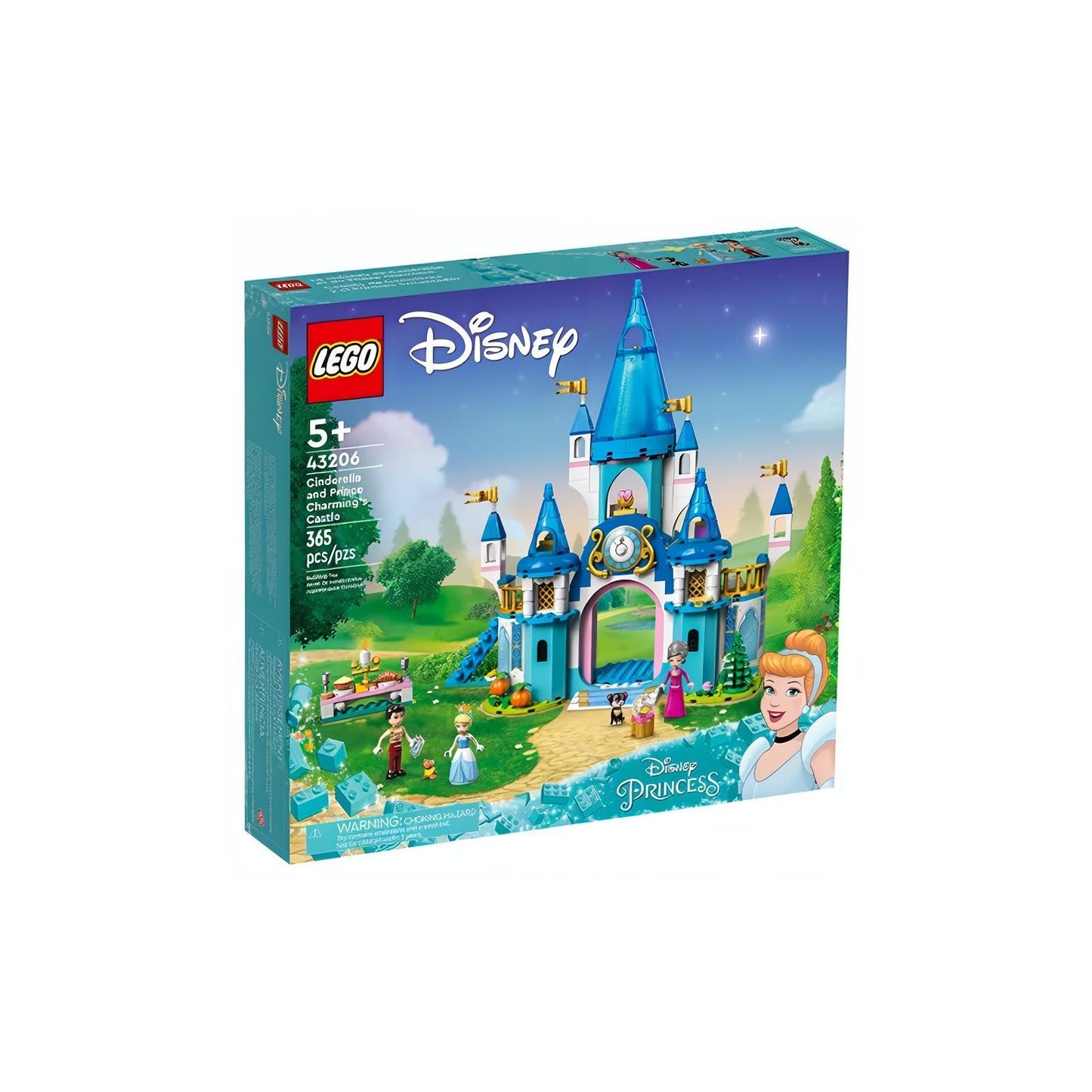 Конструктор LEGO Disney "Золушка: Замок принца" (43206) - Boxette Shop