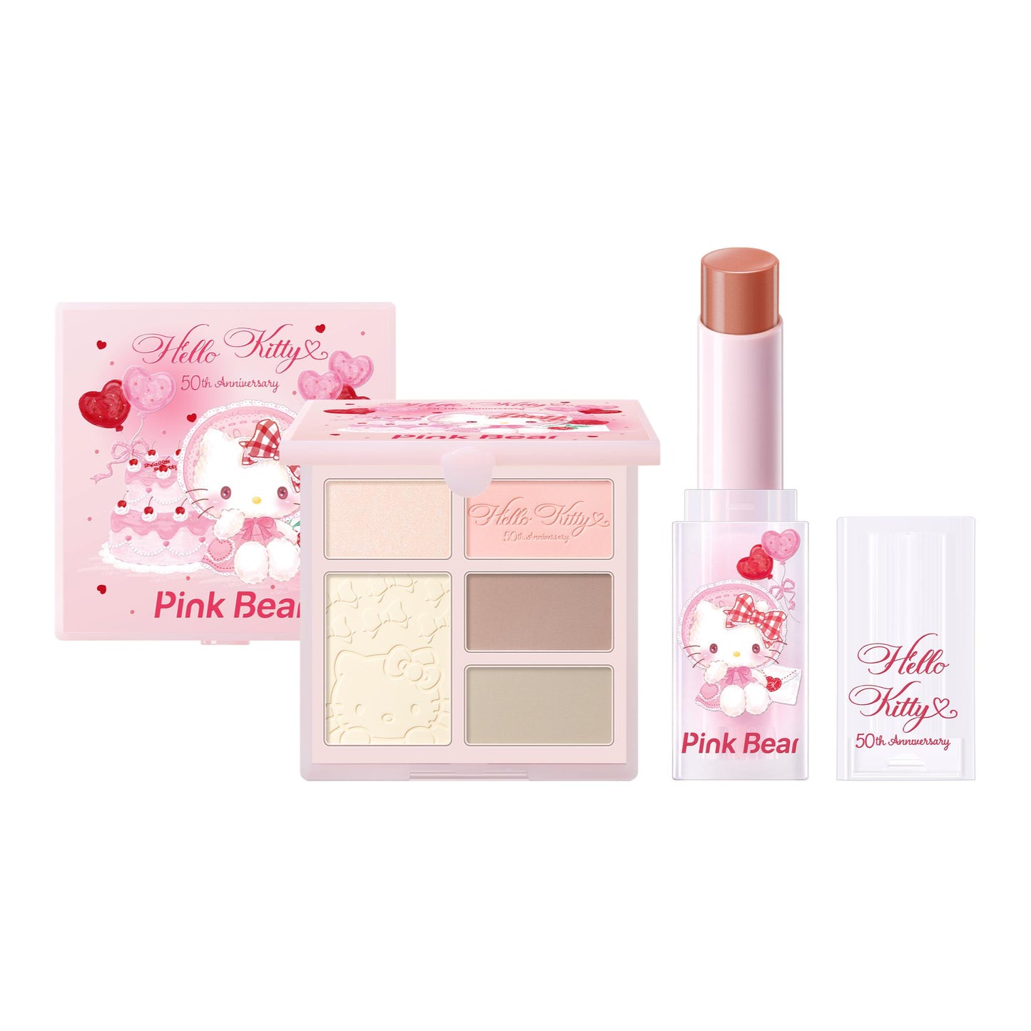 Pinkbear pico bear x sanrio hello kitty lab bo'yog'i
