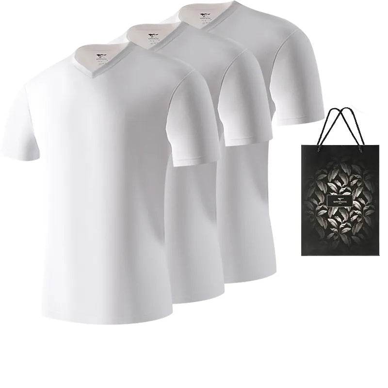 Футболка мужская Septwolves Pure Colour V-Neck - Boxette Shop