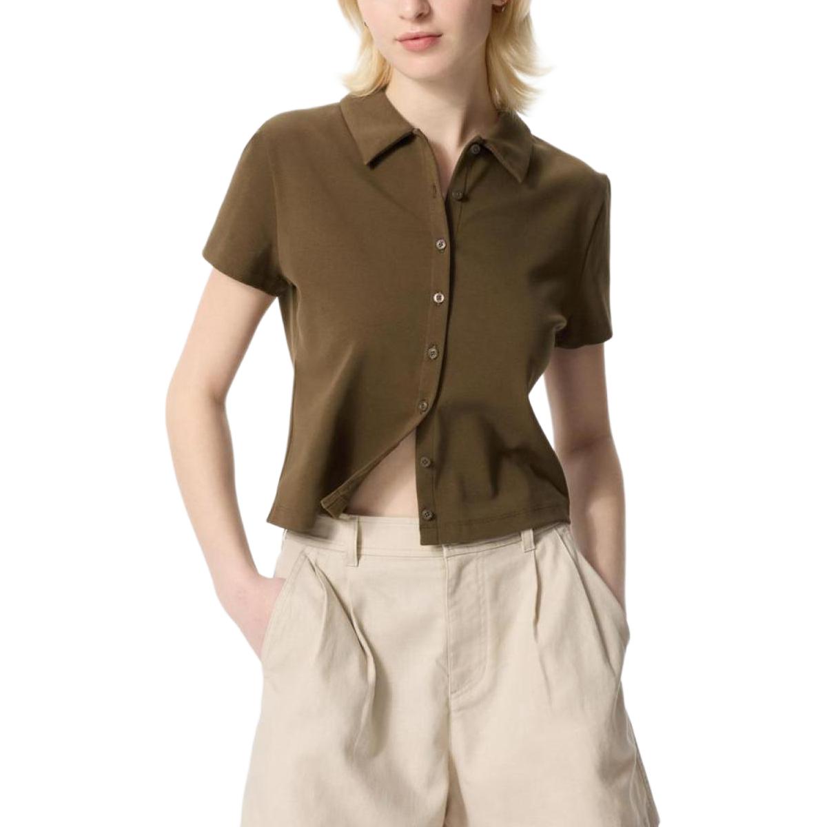 Рубашка женская Uniqlo