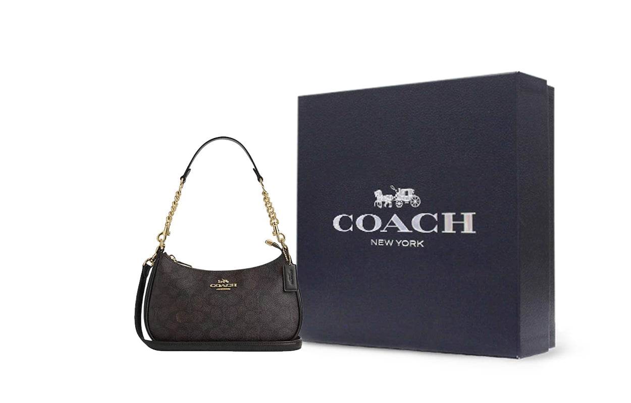 Сумка женская Coach Teri 24 Classic Old Flower Logo - Boxette Shop