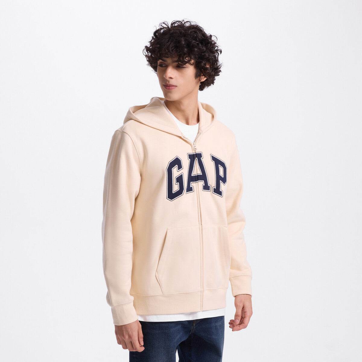 Gap разноцветные буквы логотип мягкий капюшон свободные случайные толстовка мужские и женские модели - Boxette Shop