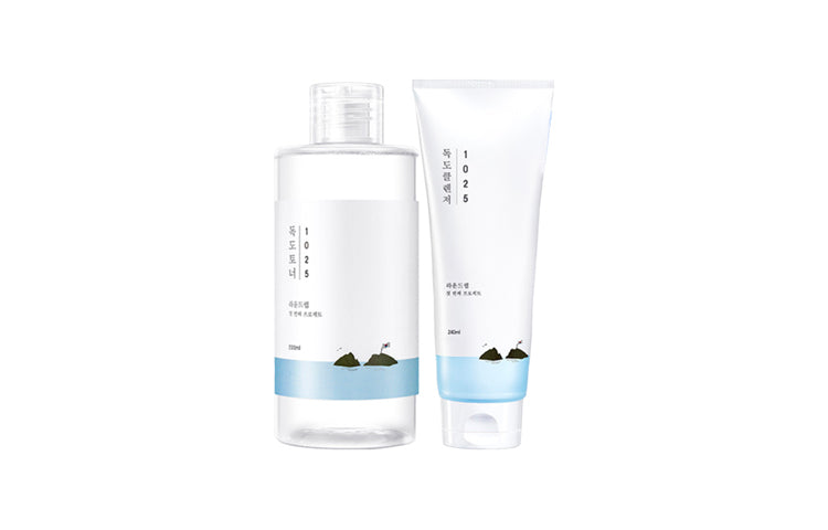 Zoen lay dokdo toner & cleanser set очищение и увлажнение