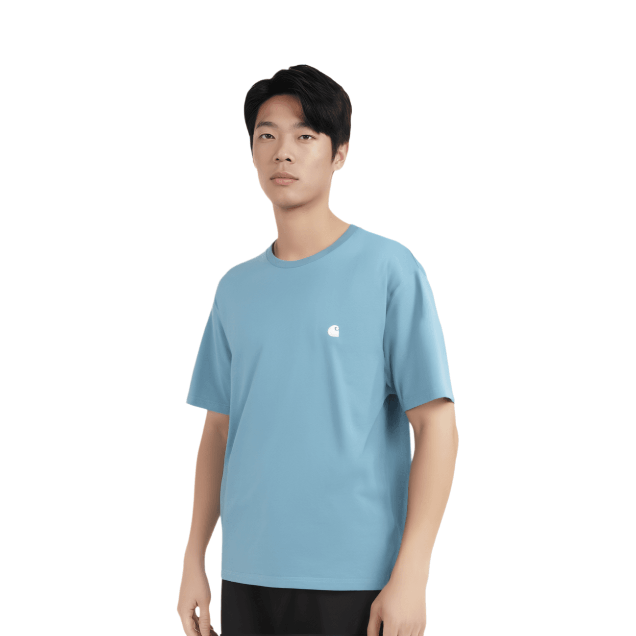 Футболка мужская Carhartt WIP solid colour crew - Boxette Shop