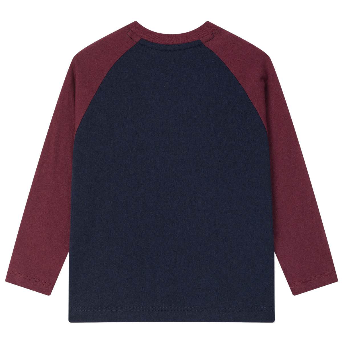 Gap футболка хлопок мода colour block длинный рукав детский стиль - Boxette Shop