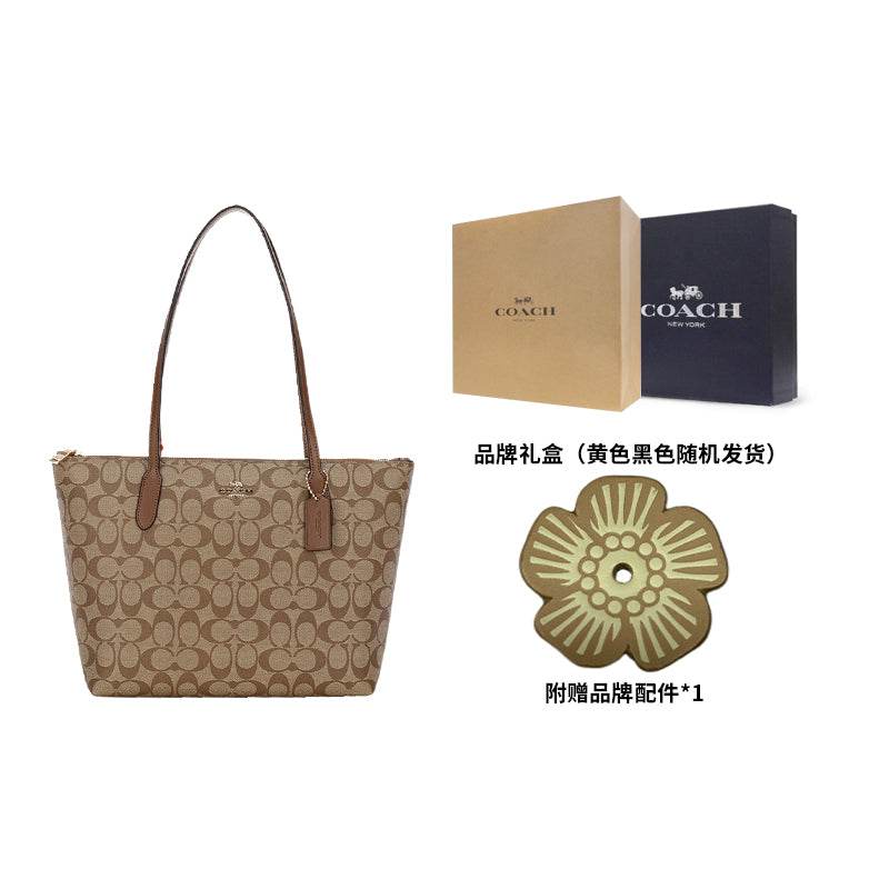 Сумка женская Coach Zip Top 30 Old Flower - Boxette Shop