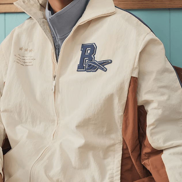 Спортивная куртка женская Reebok letter splicing retro - Boxette Shop