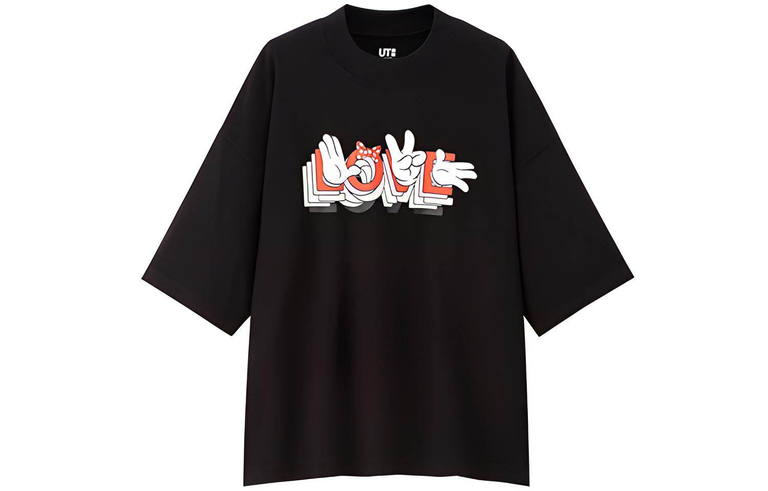 Футболка женская Uniqlo Love Font Print - Boxette Shop