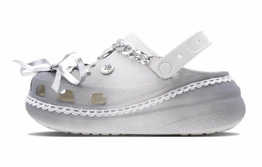 Шлепанцы Crocs Crush Clog Silver Mountain Spring - Boxette Shop