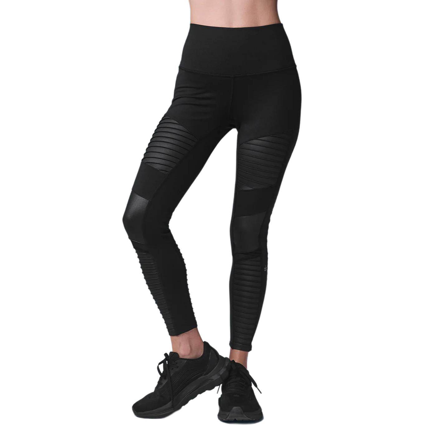 Спортивные леггинсы женские Alo Yoga Moto Collection - Boxette Shop