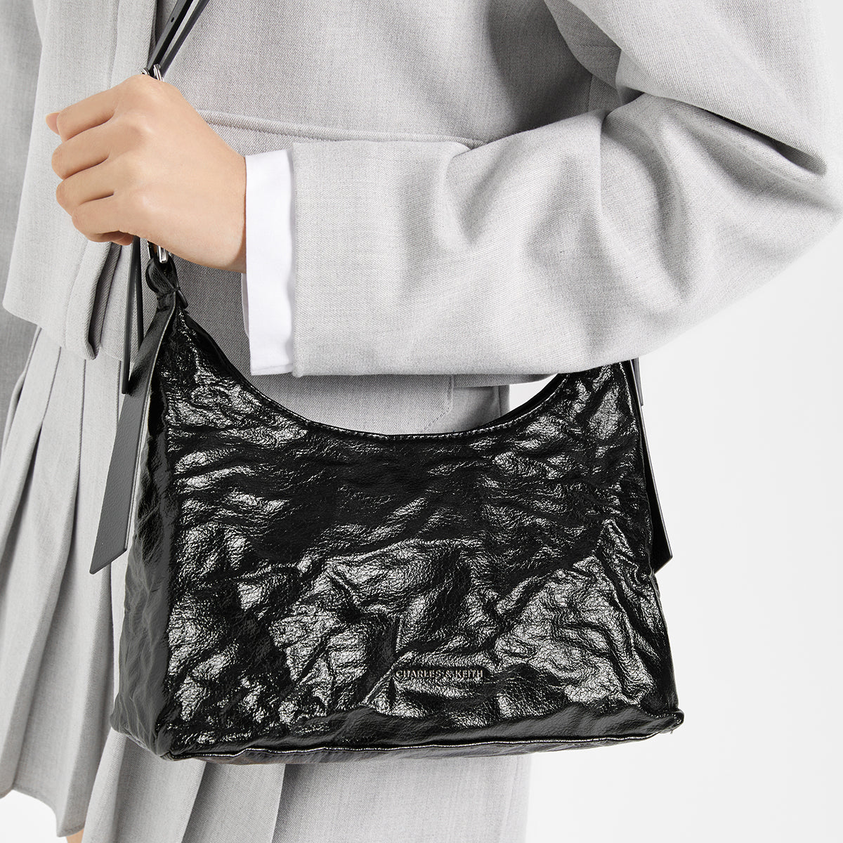 Сумка женская Charles & Keith Pleated