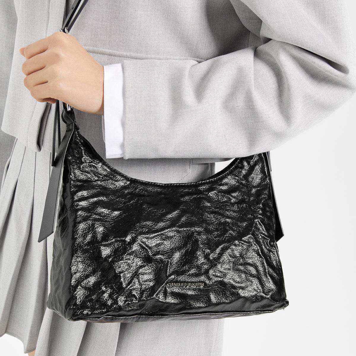 Сумка женская Charles & Keith Pleated - Boxette Shop