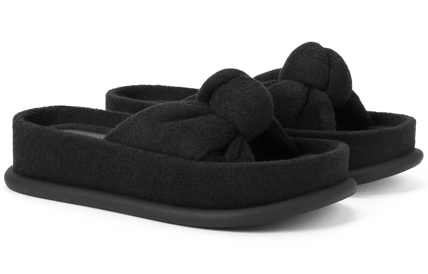 Шлепанцы женские Charles & Keith с толстой подошвой - Boxette Shop