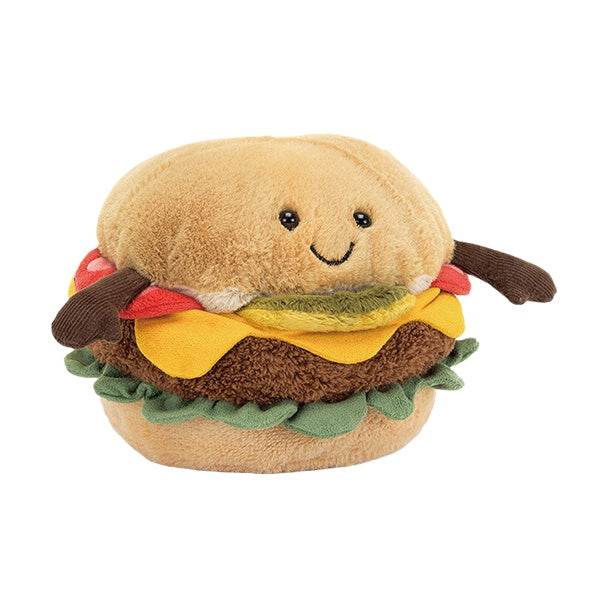 Мягкая игрушка Jellycat Fun Food Series Burger - Boxette Shop
