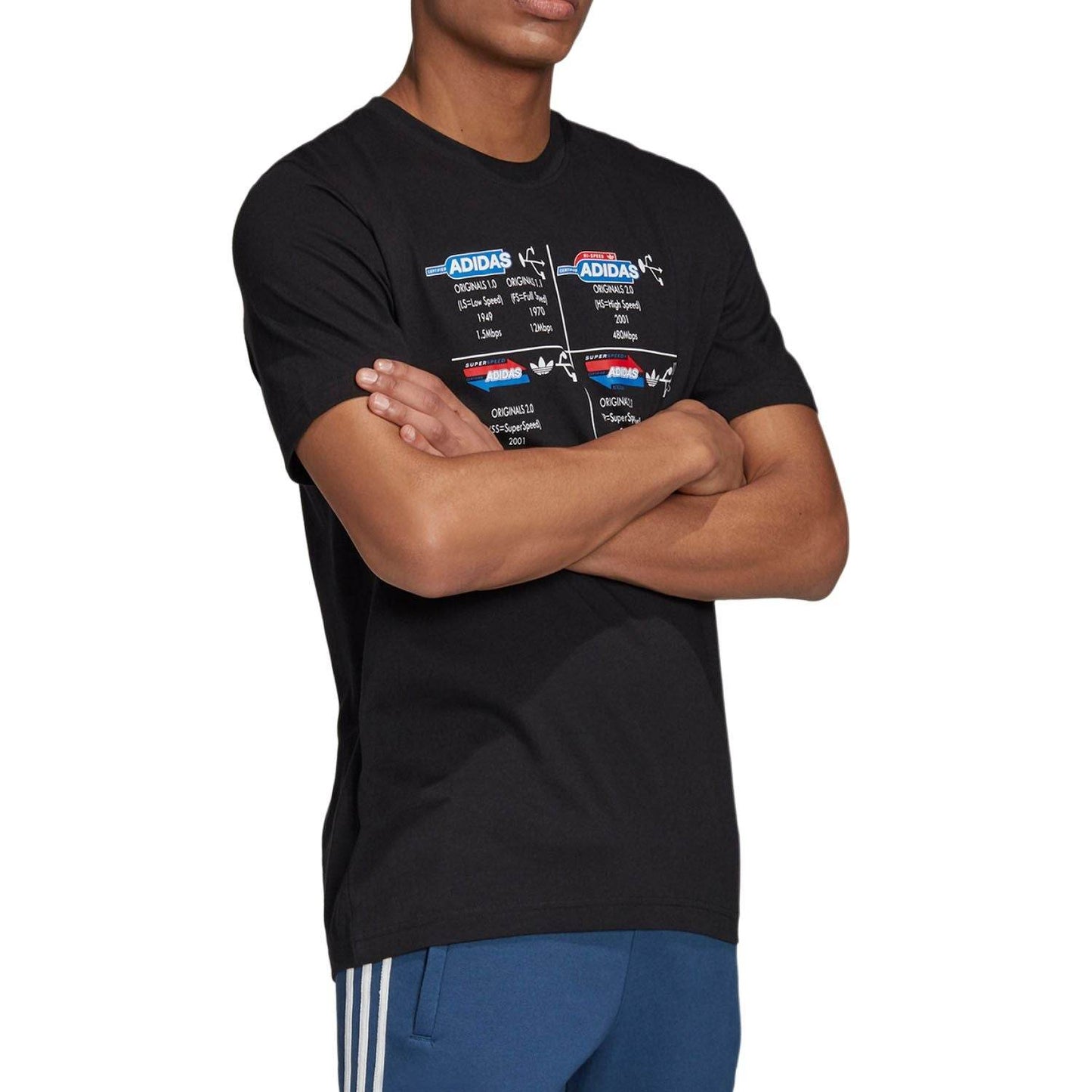 Футболка мужская Adidas Originals Tech B Tee - Boxette Shop
