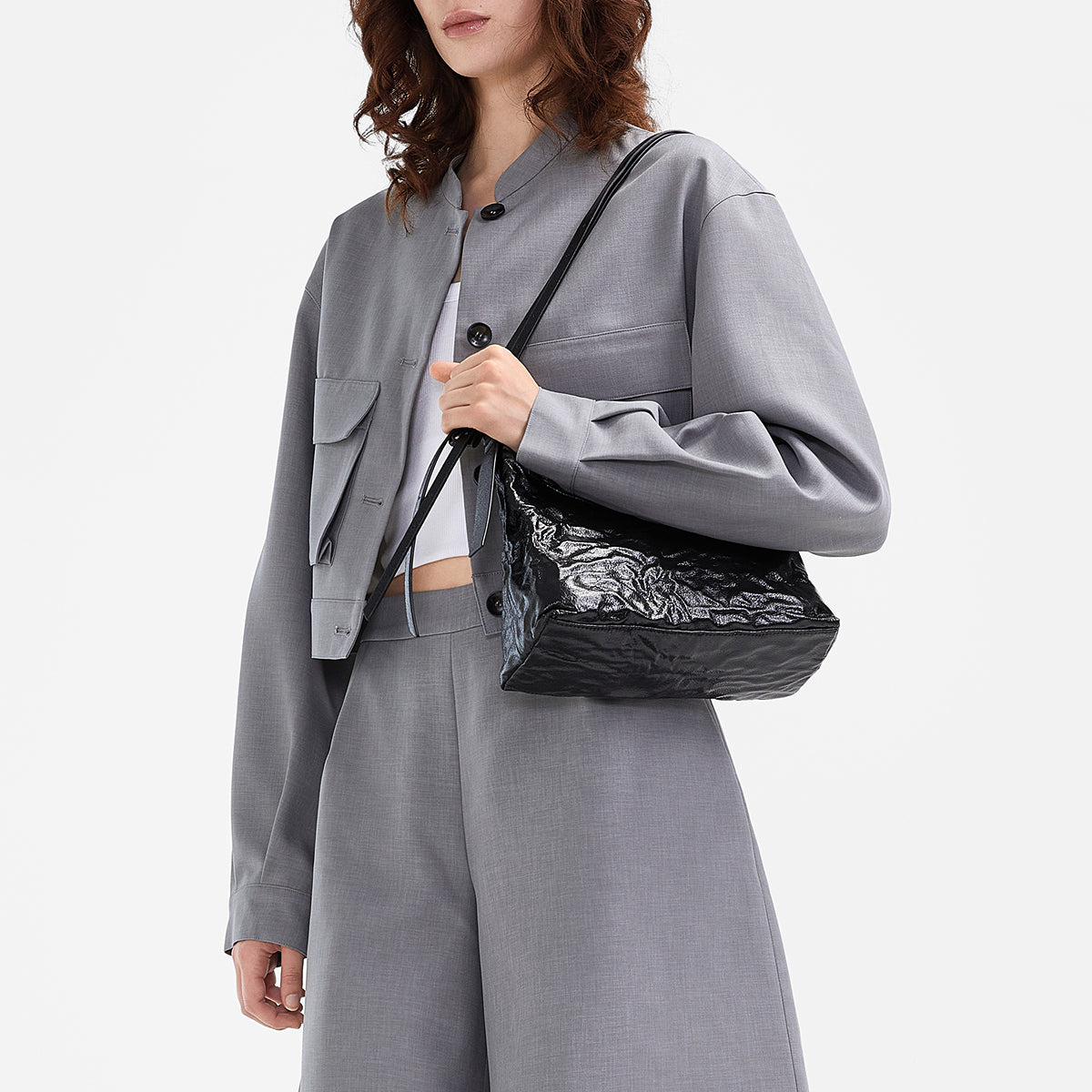 Сумка женская Charles & Keith Pleated