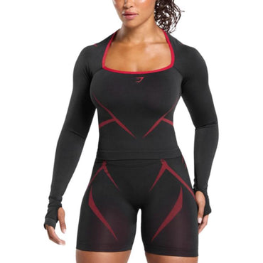 Лонгслив спортивный женский Gymshark Apex Lift