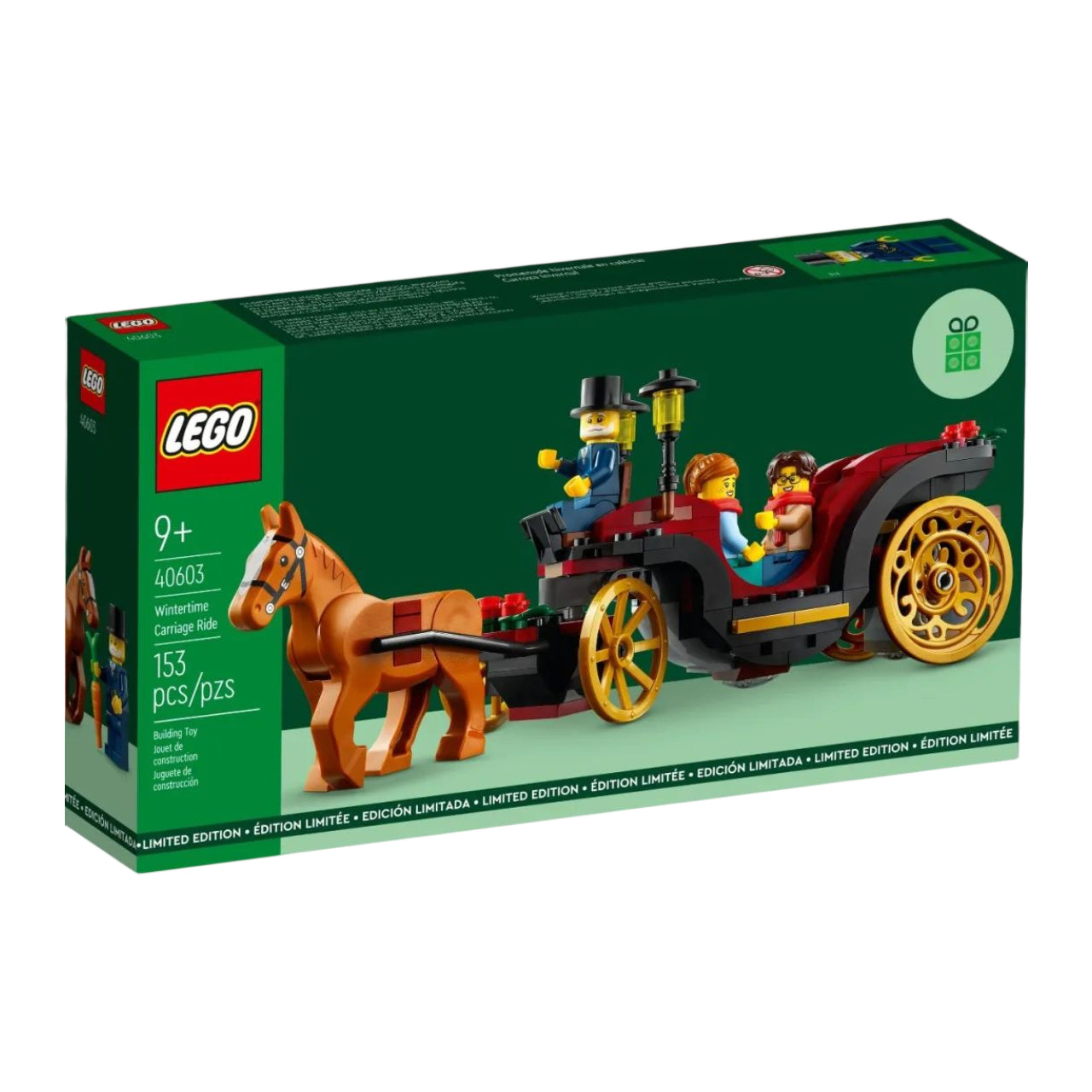 Конструктор LEGO "Зимняя повозка" (40603) - Boxette Shop