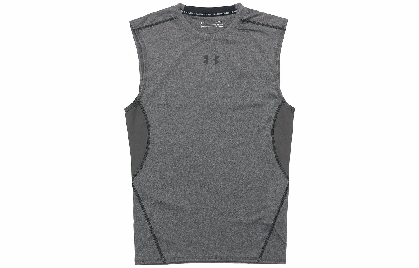 Under armour under armour повседневная спортивная дышащая пуловер без рукавов спортивная рубашка мужская темно-серая