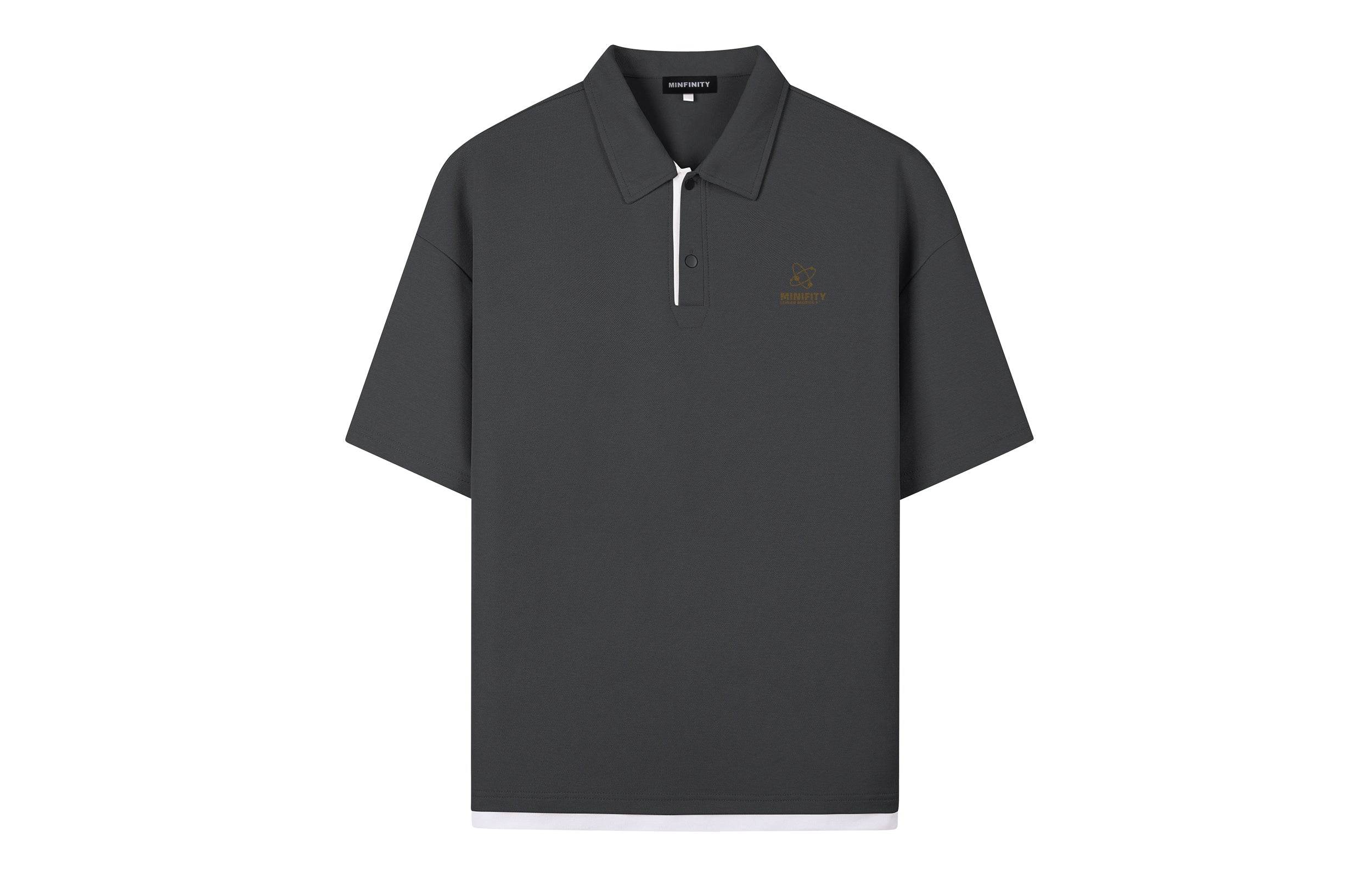 Поло мужское Minfinity Basic Logo - Boxette Shop