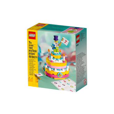 Конструктор LEGO Holiday Limited: "Праздничный торт" (40382) - Boxette Shop