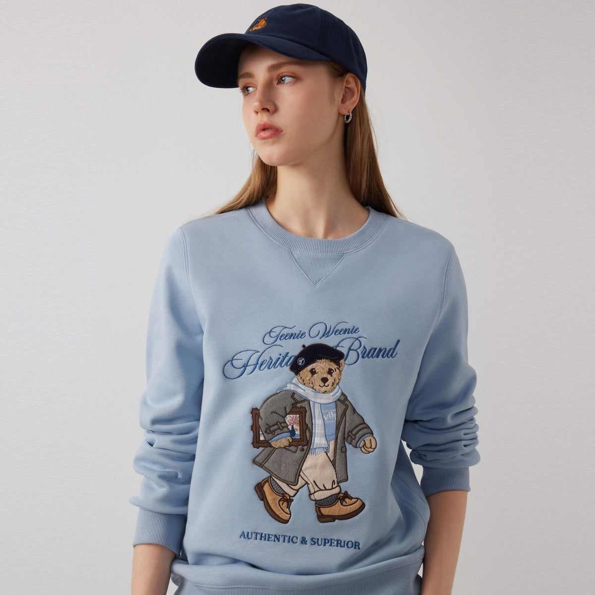 Худи женское Teenie Weenie Bear College Style