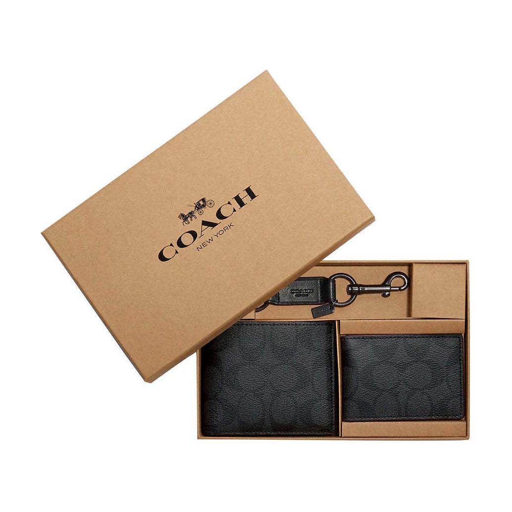 Кошелек мужской Coach 3 in 1 - Boxette Shop