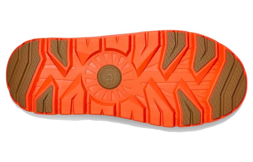 Ugg neumel weather hybrid short snow boots unisex brown orange