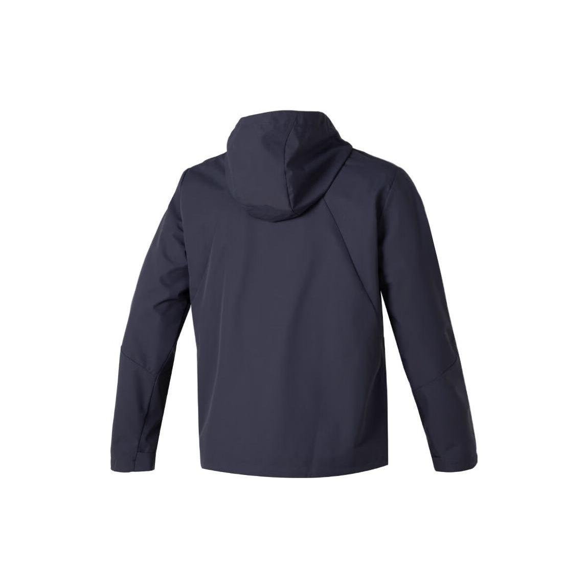 Under armour сплошной цвет логотип логотип капюшон куртка пальто тканые брюки повседневная толстовка мужская
