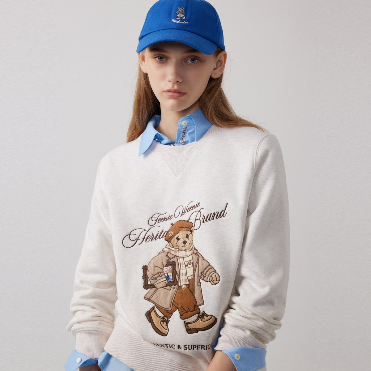 Худи женское Teenie Weenie Bear College Style