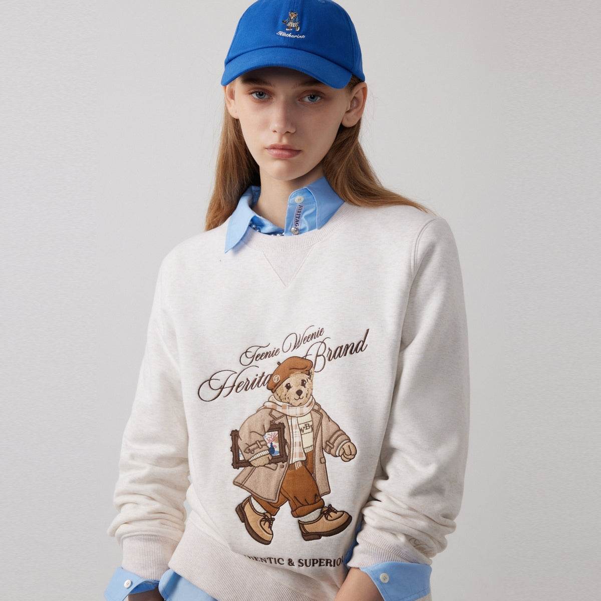 Худи женское Teenie Weenie Bear College Style - Boxette Shop