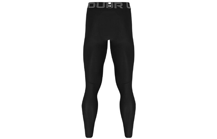 Under armour heatgear tight дышащий тренировки бег фитнес брюки внутренние леггинсы спортивные брюки мужские черный