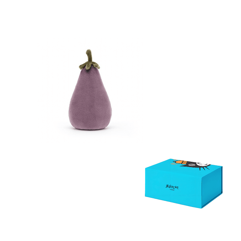 Мягкая игрушка Jellycat - Живой баклажан - Boxette Shop