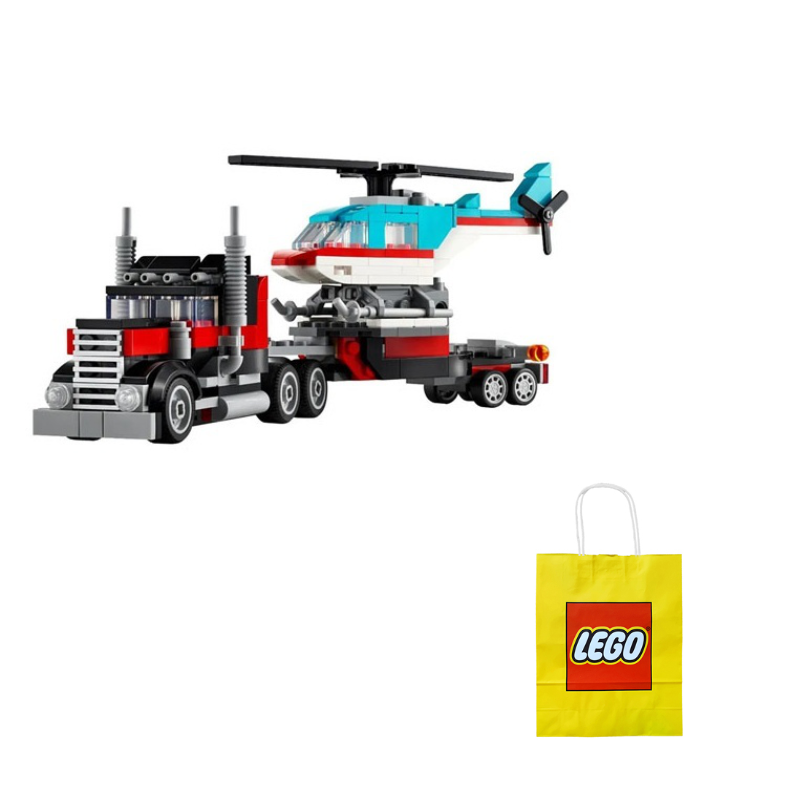 Конструктор LEGO Creator "Вертолет и бортовой грузовик" (31146-1) - Boxette Shop