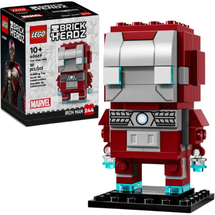 LEGO Iron Man MK5: Kvadrat bosh (40669)