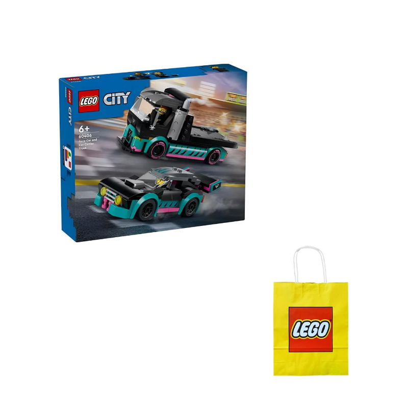 LEGO City Racing Car Transporter (60406)