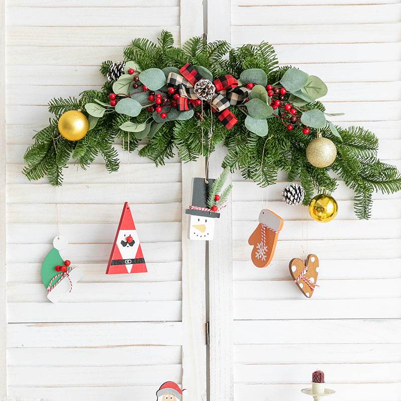 Гирлянда настенная Aying Rattan Pine Xmas - Boxette Shop