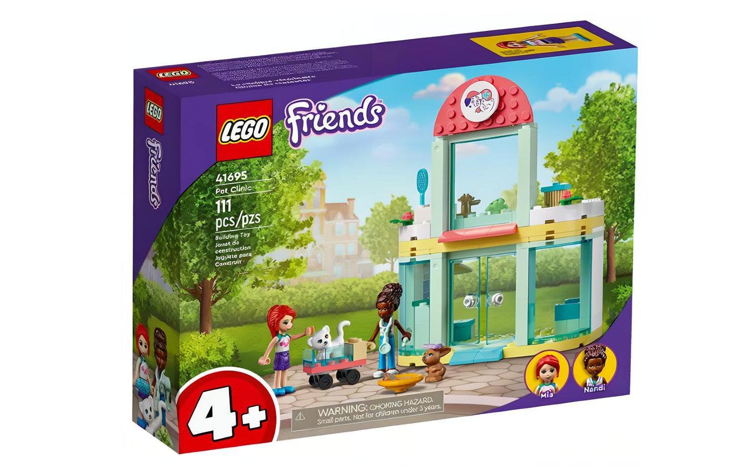 LEGO Friends hayvonlar klinikasi (41695)