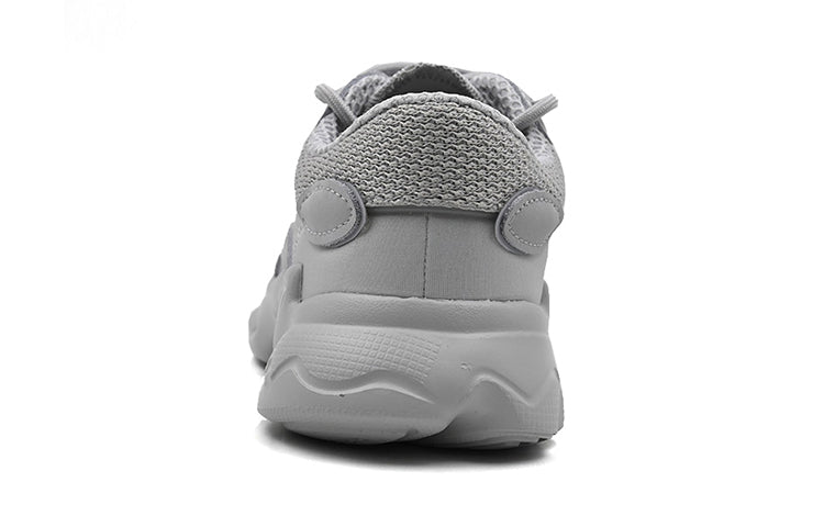 Adidas originals ozweego амортизирующие износостойкие низкопробные детские повседневные туфли серого цвета для средних и маленьких детей