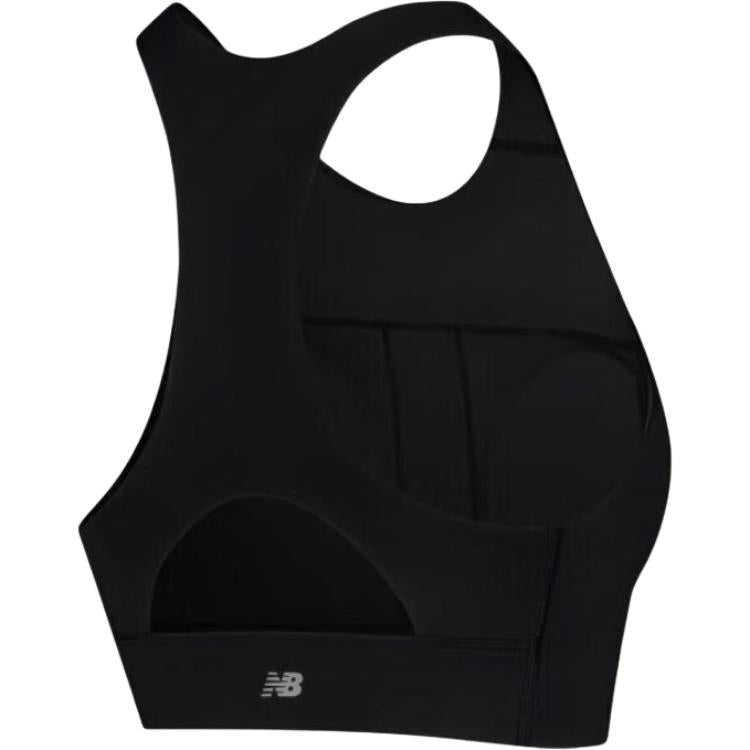 New Balance To'q rangli ekipaj bo'yni shokga qarshi tasodifiy sport yelek Ayollar qora