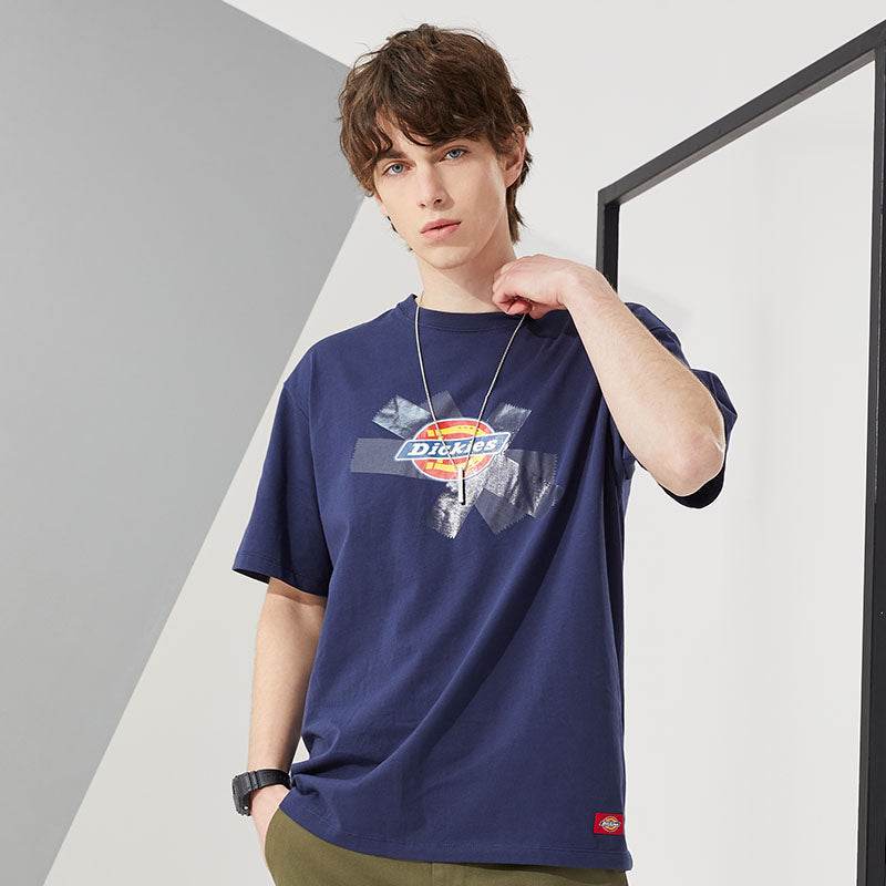Футболка Dickies Tape Letter Printed Round Neck - Boxette Shop