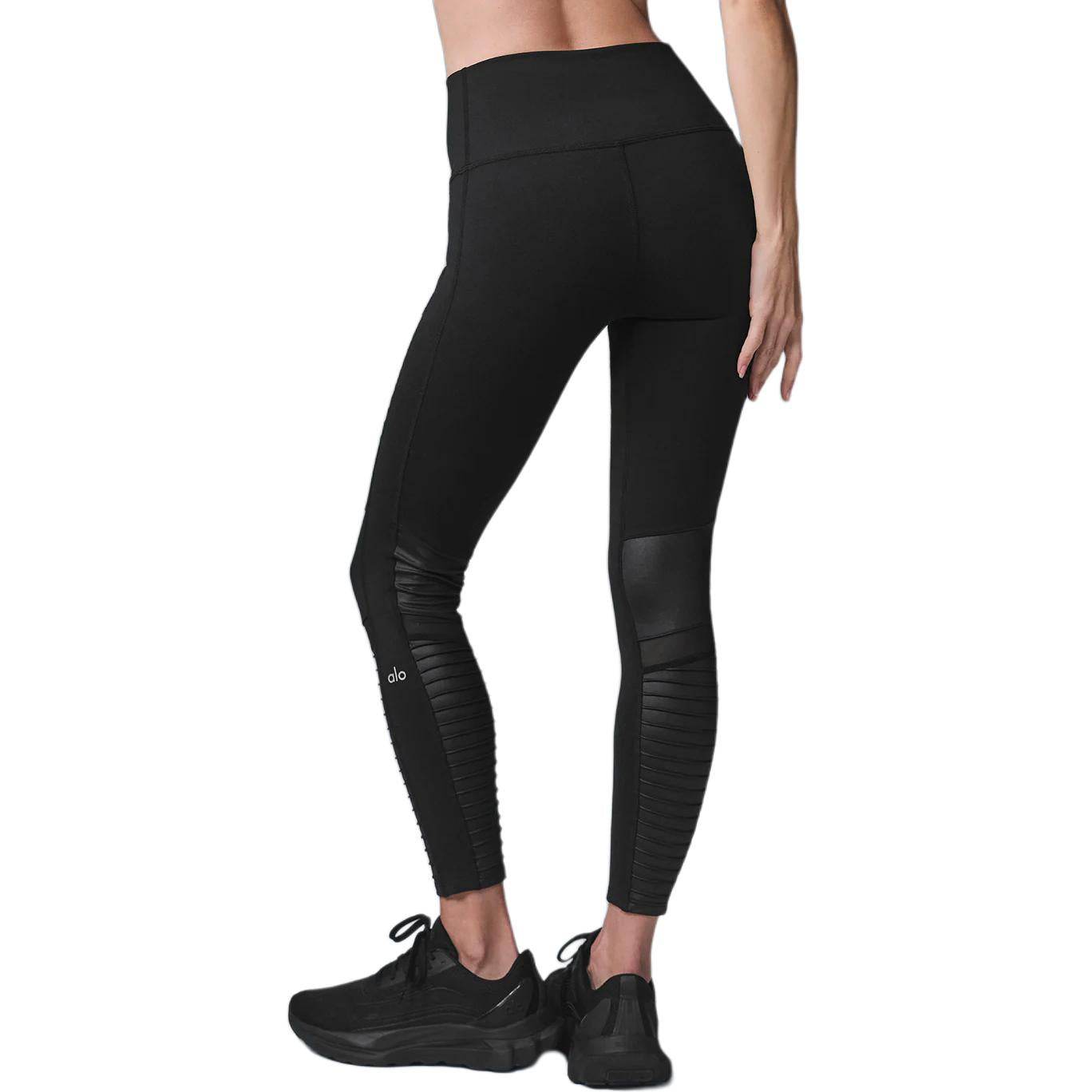 Спортивные леггинсы женские Alo Yoga Moto Collection - Boxette Shop