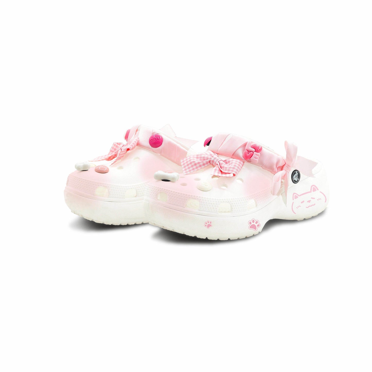 Шлепанцы женские Crocs Classic Clog Meow Meow Puff EVA - Boxette Shop