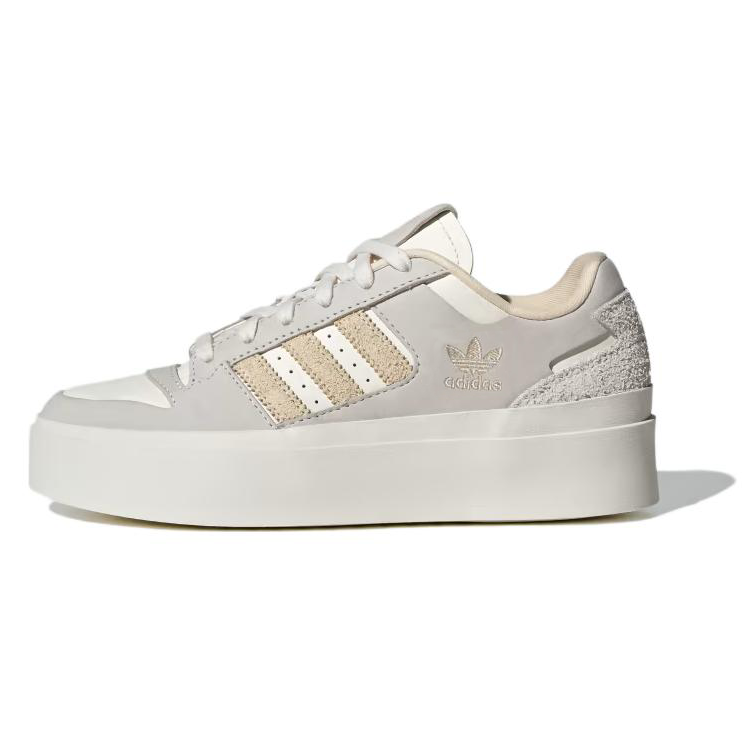 Adidas originals forum удобные и универсальные легкие бордшорты с низким верхом женские серо-белые