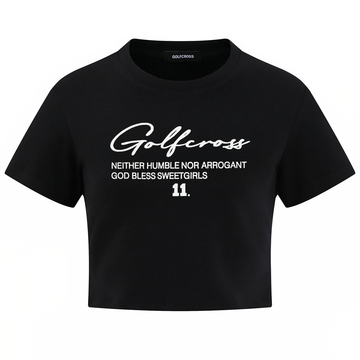 Golfcross shirin salqin ziravorlar qiz uslubi oddiy asosiy ko'p harfli logotipli bosma elkali qisqa yengli pullover yumaloq bo'yinli qisqa yengli yarim yengli ayollar futbolkasi