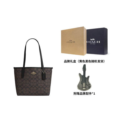 Сумка женская Coach City 23 Classic Old Flower Metal - Boxette Shop