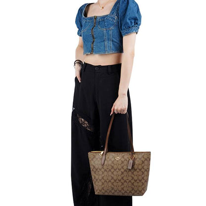 Сумка женская Coach Zip Top 30 Old Flower - Boxette Shop