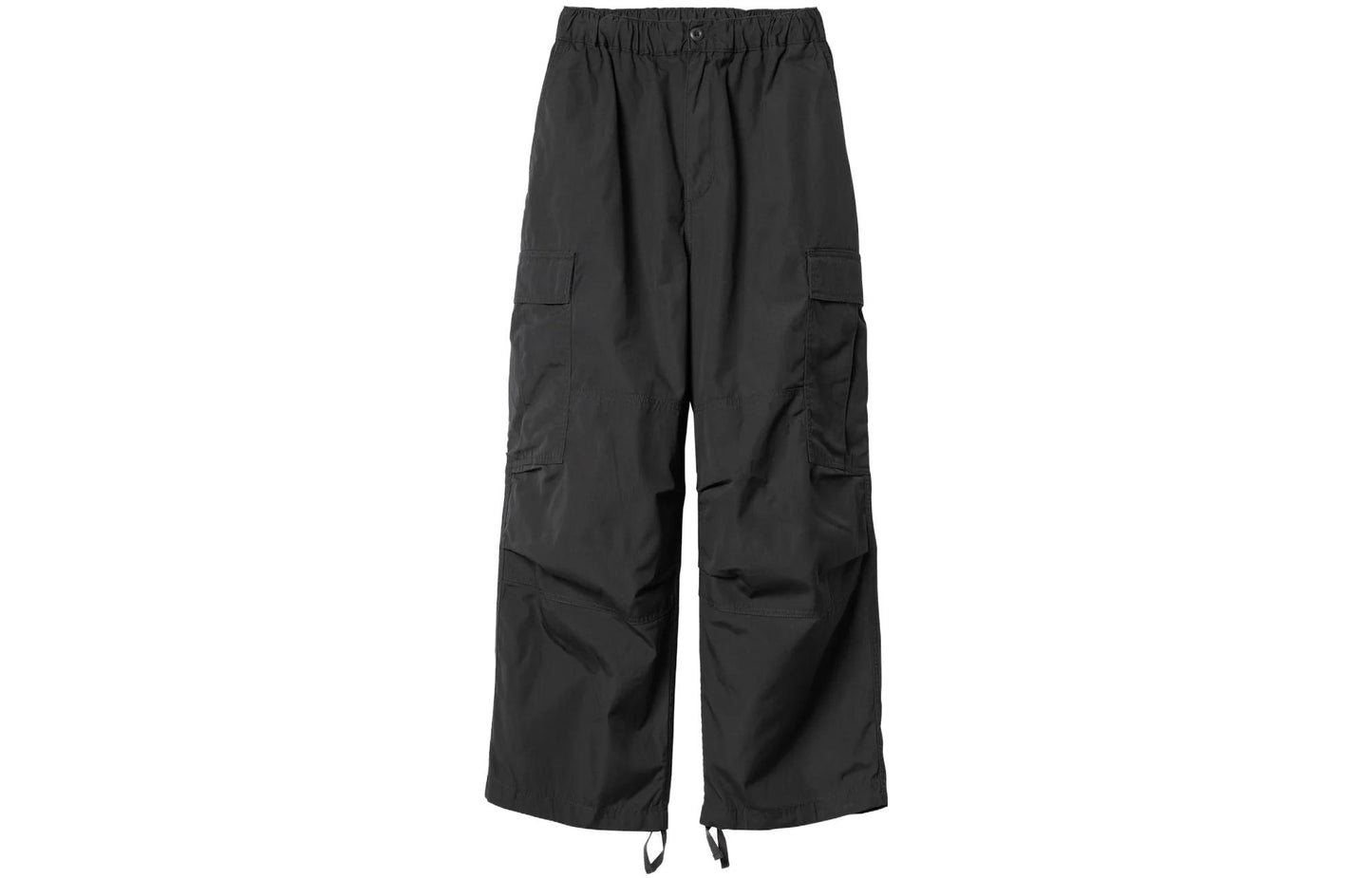 Carhartt o'chirish reaktiv yuk shimi, qattiq elastik beli bo'shashgan tekis ish shimi, to'q kulrang