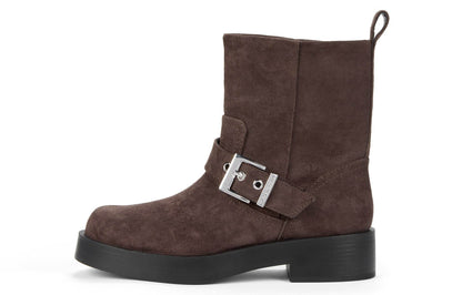 Ботинки женские Charles&Keith Biker Short - Boxette Shop