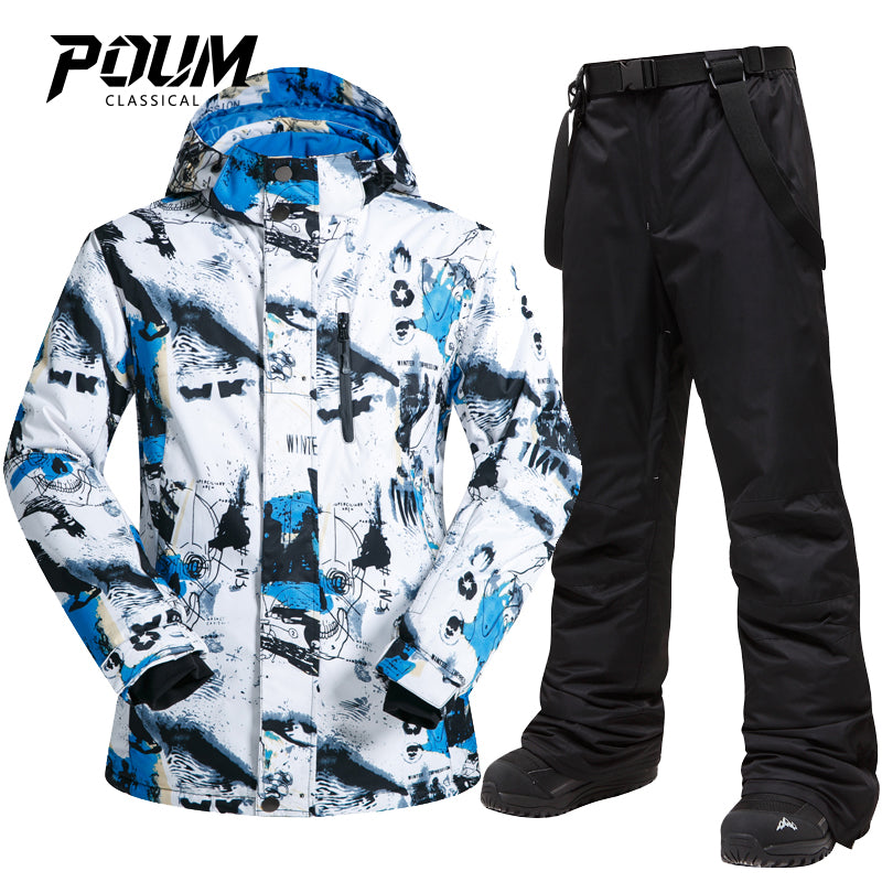 Горнолыжный костюм мужской POUM One-Piece